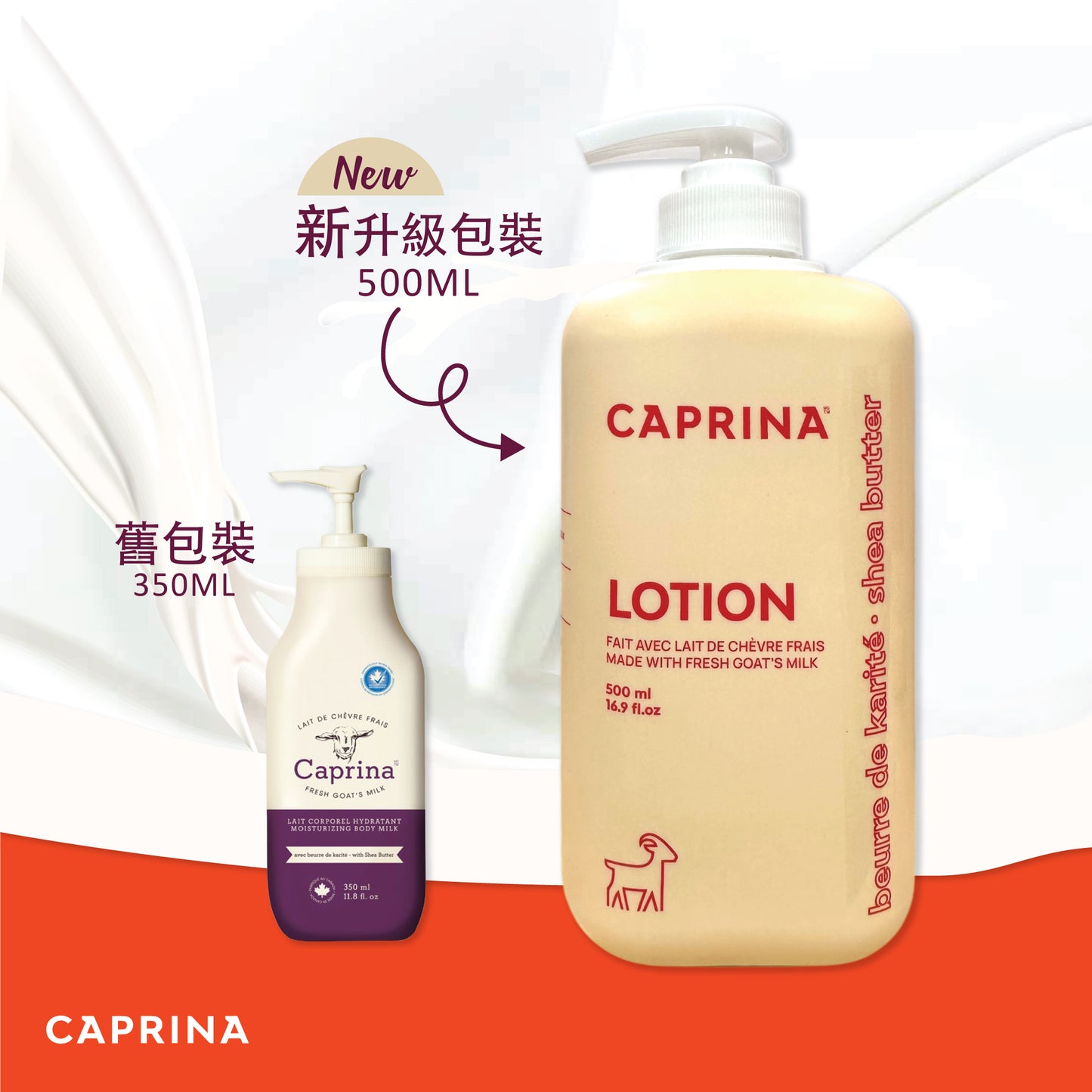 Caprina - Body Lotion Shea Butter 500ML