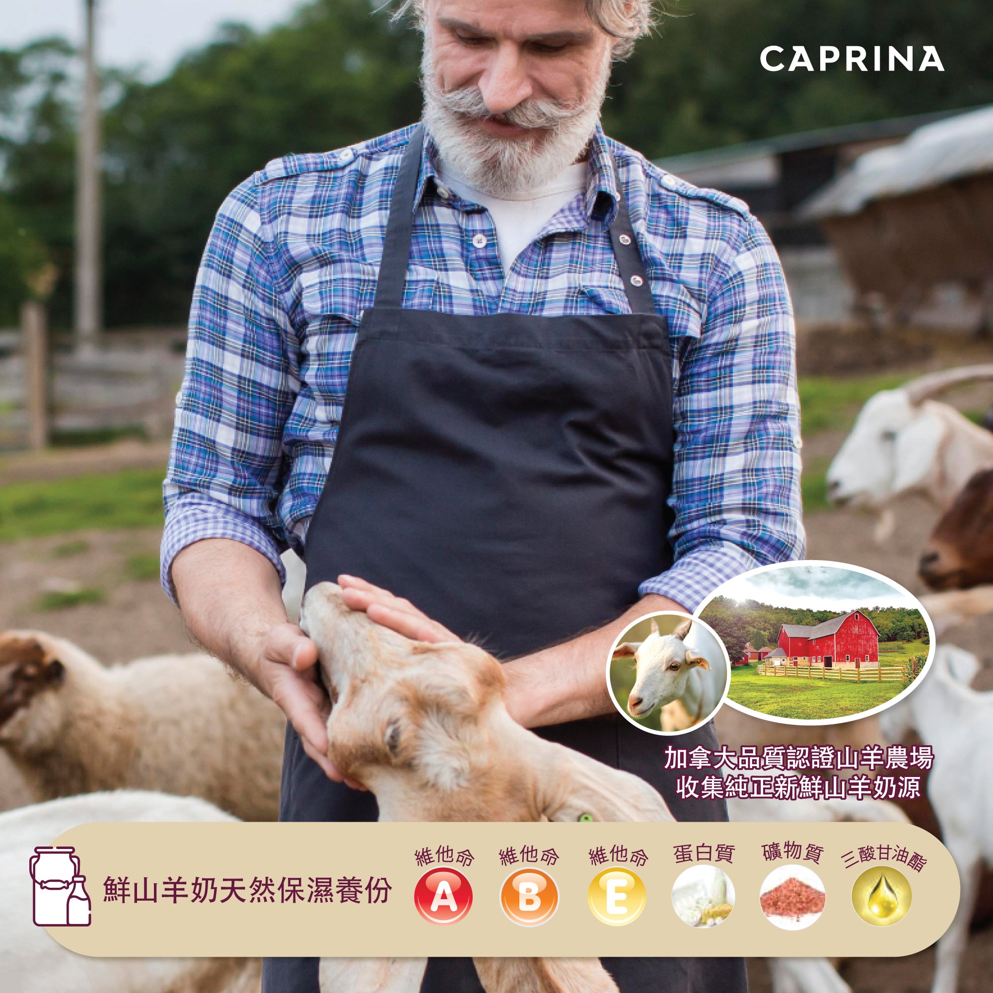 Caprina - 鮮山羊奶保濕乳(薰衣草) 500ML – Authentic beauty HK